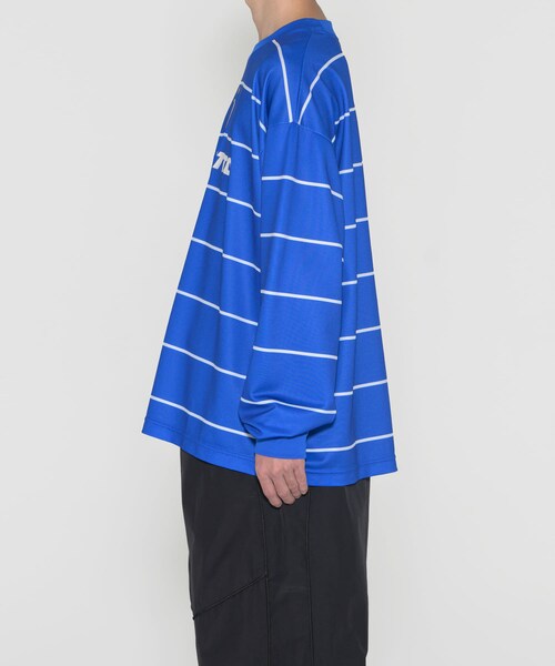 URBAN RESEARCH（アーバンリサーチ）の「LOTTO　BORDER LONG-SLEEVE GAME SHIRTS（Tシャツ/カットソー・メンズ・BLUE/NAVY・M/L/XL/XXL）」の12枚目の写真