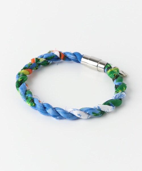 URBAN RESEARCH Sonny Label（アーバンリサーチサニーレーベル）の「リメイクツイストブレスレット∴（ブレスレット・メンズ・レッド系/ブルー系・FREE）」の9枚目の写真