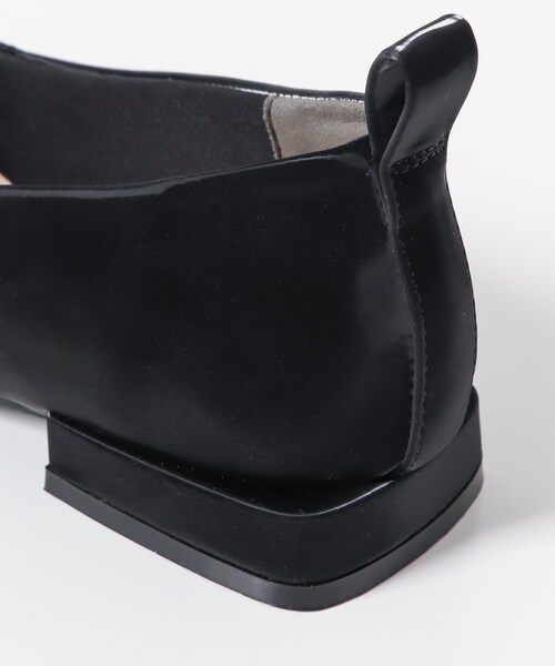 SENSE OF PLACE by URBAN RESEARCH（センスオブプレイスバイアーバンリサーチ）の「シャイニーギャザーフラットシューズ（パンプス・レディース・YELLOW/BLACK/CHARCOAL・S/M/L）」の13枚目の写真