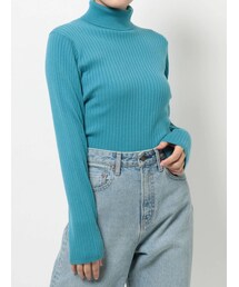 Ungrid | ウォッシャブルタートルニット(ニット/セーター)