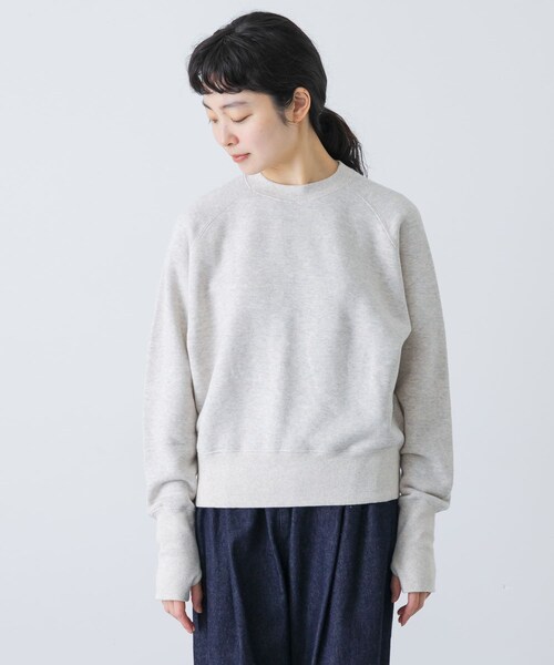 かぐれ（カグレ）の「コットンリヨセルショートプルオーバー（Tシャツ/カットソー・レディース・L/GRAY/NAVY/CHARCOAL・Free）」の20枚目の写真