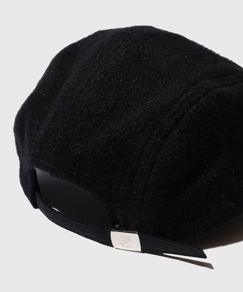 ADAM ET ROPE'（アダムエロペ）の「【KIJIMA TAKAYUKI/キジマ タカユキ】ANGORA SHAGGY JET CAP（キャップ・メンズ・ブラック/キャメル/サックス・F）」の8枚目の写真