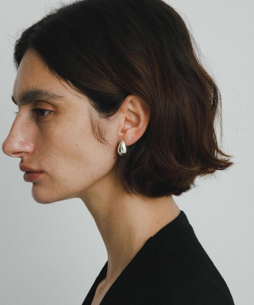 URBAN RESEARCH(アーバンリサーチ)の「decor『デコール』 Shizuku Pierce(ピアス(両耳用)・レディース・Silver・-)」の2枚目の写真