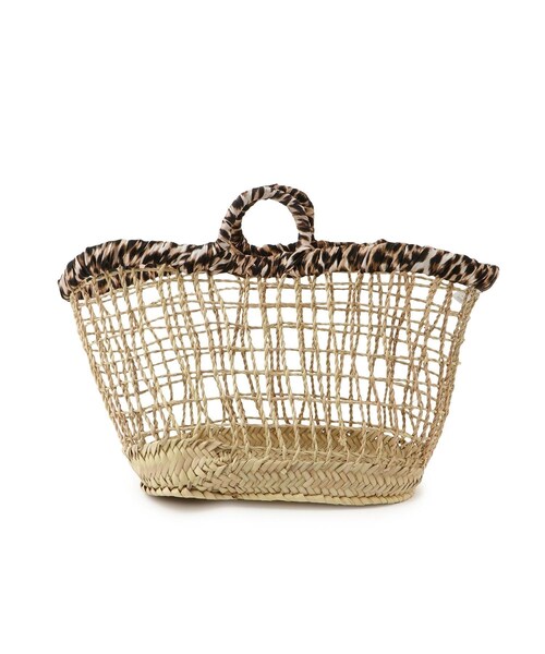 ADAM ET ROPE'（アダムエロペ）の「【J'aDoRe・店舗限定】【LA PRESTIC OUISTON】PANIER AJOURE BASKET BAG WI（かごバッグ・レディース・キナリ系・F）」の8枚目の写真