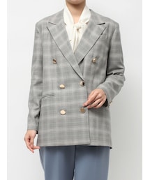 TONAL（トーナル）の「ベーシック金釦ブレザー（テーラードジャケット 