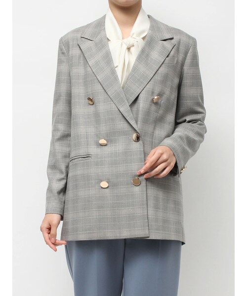TONAL（トーナル）の「ベーシック金釦ブレザー（テーラードジャケット