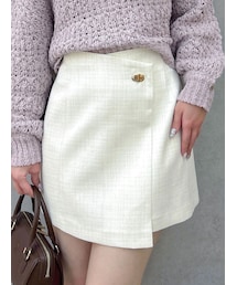 dazzlin | ポイントバックルミニスカート(スカート)