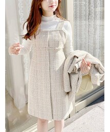 MERCURYDUO | ツィードミニジャンスカ(ワンピース)