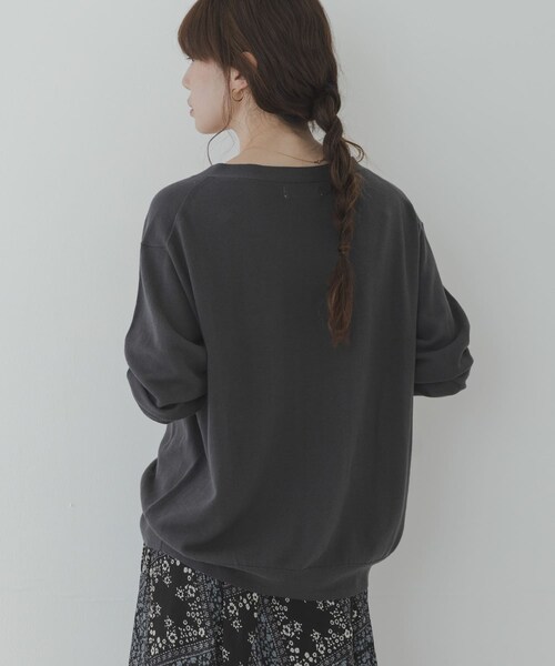 URBAN RESEARCH Sonny Label（アーバンリサーチサニーレーベル）の「『WEB限定』クールミストミディカーディガン（ニット/セーター・レディース・チャコール/L.グレー/ライムミント/ネイビー・Free）」の21枚目の写真