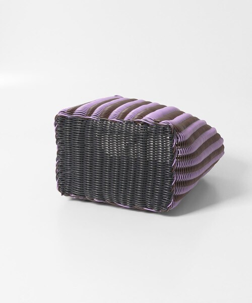 URBAN RESEARCH（アーバンリサーチ）の「LALO　Dita Medium（かごバッグ・レディース・Lilac×BRN・M）」の5枚目の写真