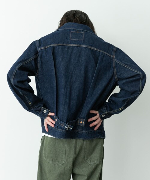 URBAN RESEARCH Sonny Label（アーバンリサーチサニーレーベル）の「LEVI’S　TYPE1 TRUCKER（デニムジャケット・メンズ・SELVEDGE/BIG STEP・M/L）」の8枚目の写真