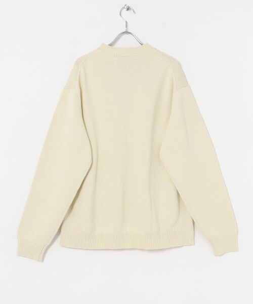 URBAN RESEARCH（アーバンリサーチ）の「『別注』RUSSELL ATHLETIC×UR　CREW NECK CARDIGAN（カーディガン/ボレロ・メンズ・BLACK/IVORY・M/L）」の14枚目の写真