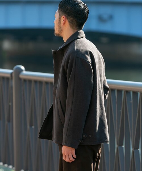 URBAN RESEARCH ROSSO(アーバンリサーチロッソ)の「『XLサイズあり』light meltonブルゾン(ブルゾン・メンズ・BLACK/NAVY/CHARCOAL/BROWN・M/L/XL)」の21枚目の写真