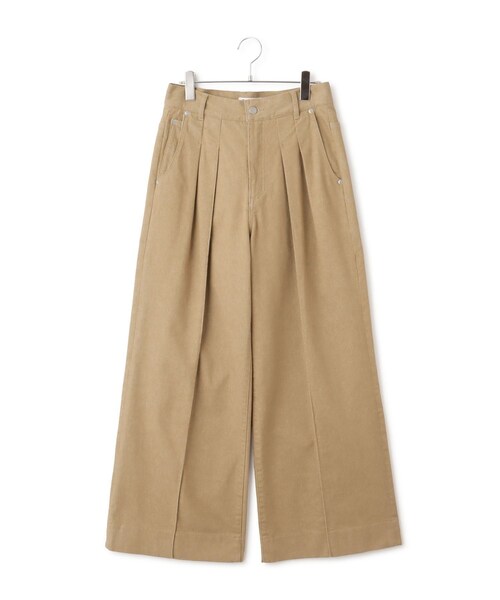 ADAM ET ROPE'(アダムエロペ)の「【EMOELLE】2タックデニムパンツ(デニムパンツ・レディース・チャコール/ベージュ系・34/36/38)」の16枚目の写真