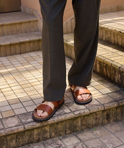 ADAM ET ROPE'（アダムエロペ）の「【HenderScheme/エンダースキーマ】chameleon slide（サンダル・メンズ・ブラック/ダークブラウン・L/M/S）」の19枚目の写真