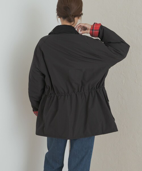 URBAN RESEARCH DOORS(アーバンリサーチドアーズ)の「『別注』Barbour OS BEDALE PADDED(テーラードジャケット・レディース・BLACK/GRAY・one)」の7枚目の写真