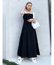 EMODA | バックレースアップデニムワンピース(ワンピース)