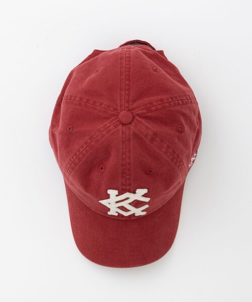 ADAM ET ROPE'(アダムエロペ)の「【AMERICAN NEEDLE】BASEBALL CAP(キャップ・レディース・ブラック/レッド・F)」の20枚目の写真
