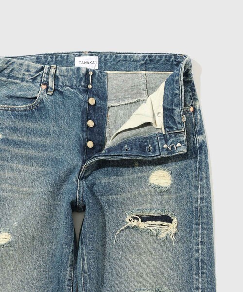 ADAM ET ROPE'（アダムエロペ）の「【TANAKA/タナカ】STRAIGHT JEAN TROUSERS 60B（デニムパンツ・メンズ・ブルー系・28/30/32）」の7枚目の写真