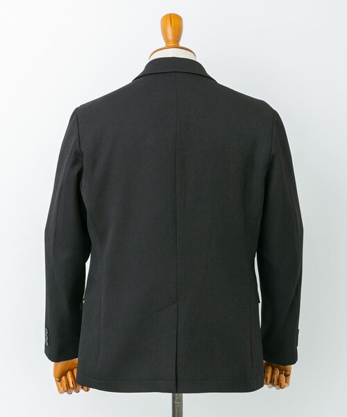 LIFE STYLE TAILOR　ブラッシュドツイルストレッチジャケット