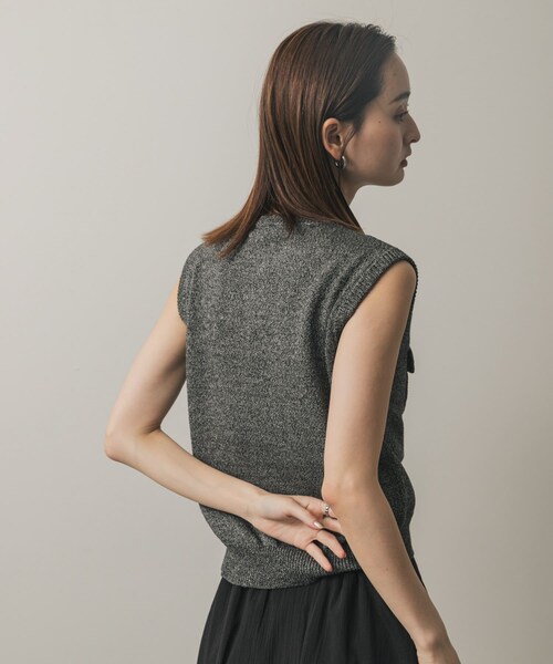 SENSE OF PLACE by URBAN RESEARCH(センスオブプレイスバイアーバンリサーチ)の「メタルボタンポケットベスト(ベスト・レディース・L.BLUE/BLACK/IVORY/BROWN・one)」の13枚目の写真