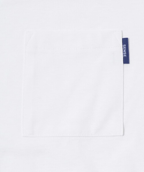 SENSE OF PLACE by URBAN RESEARCH(センスオブプレイスバイアーバンリサーチ)の「『UR TECH ひやサラクール』リラックスポケットTシャツ(Tシャツ/カットソー・メンズ・WHITE/BLACK/BROWN/L.YELLOW・M/L)」の14枚目の写真