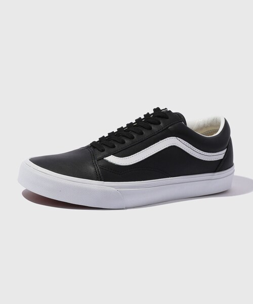 ADAM ET ROPE'(アダムエロペ)の「【VANS/バンズ】Old Skool LEATHER(スニーカー・メンズ・ブラック・26.0)」の3枚目の写真