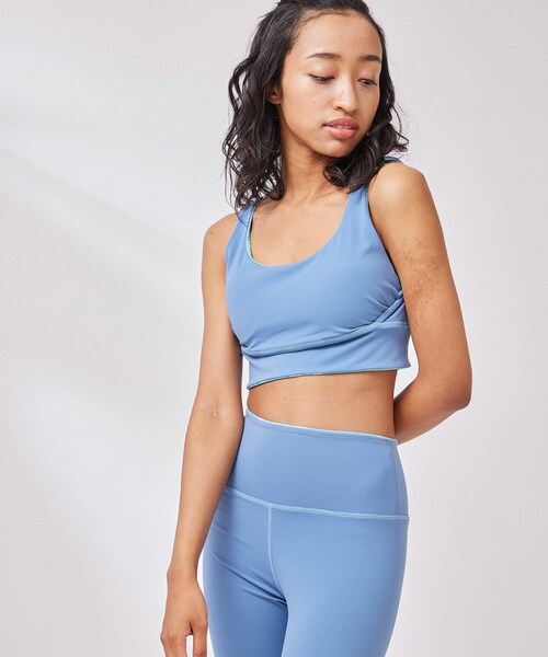 NERGY（ナージー）の「【UV】SURREALISMリバーシブルブラトップ（ブラジャー・レディース・ブルー系/ターコイズ・L/M/S）」の14枚目の写真