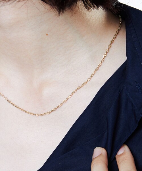 URBAN RESEARCH(アーバンリサーチ)の「XOLO Marina Link Necklace(ネックレス・メンズ・GOLD・50)」の4枚目の写真