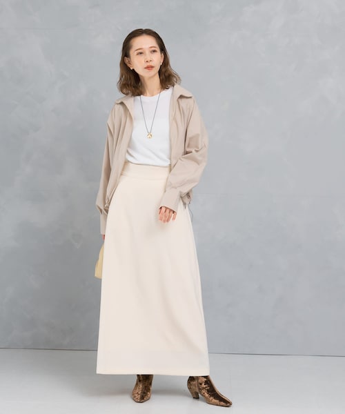 URBAN RESEARCH ROSSO（アーバンリサーチロッソ）の「ZIPライトブルゾン（ブルゾン・レディース・WHITE/GREIGE・FREE）」の14枚目の写真