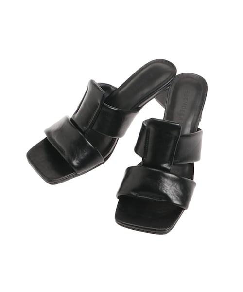 ELENDEEK(エレンディーク)の「CROSS BAND SANDAL(サンダル・レディース・ブラック/イエロー・37/38)」の6枚目の写真