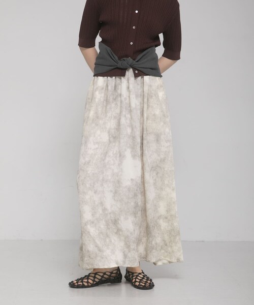 LAATO（ラート）の「drape  skirt（スカート・レディース・チョコレート/ザラメ・Free）」の19枚目の写真