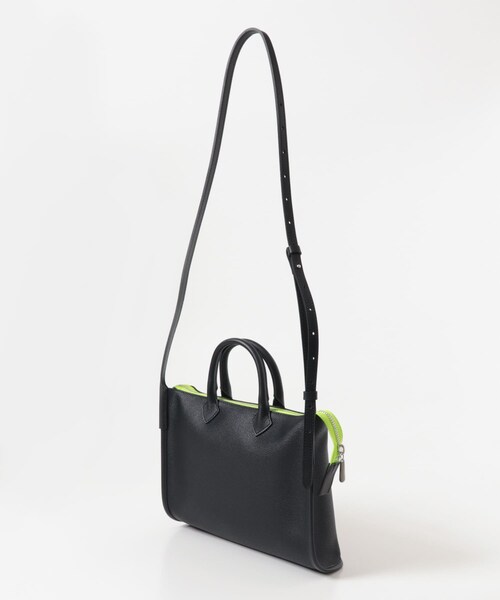 URBAN RESEARCH(アーバンリサーチ)の「PIENI MINI BRIEF(ショルダーバッグ・メンズ・BK×BLACK/BK×PINK/BK×GREEN・One)」の8枚目の写真