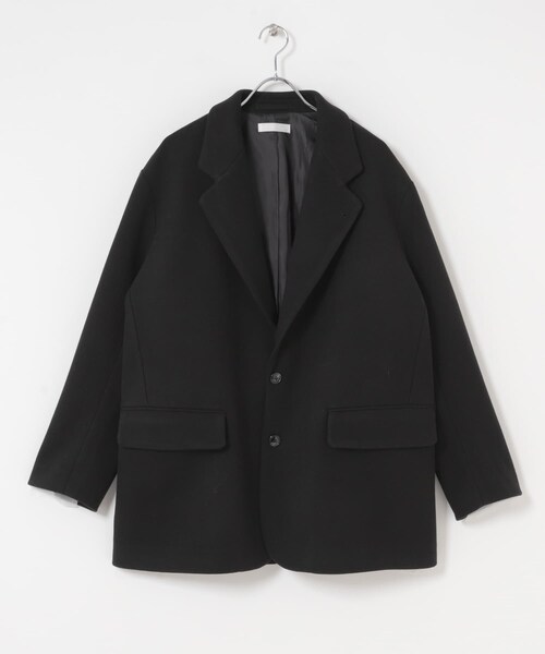 SENSE OF PLACE by URBAN RESEARCH（センスオブプレイスバイアーバンリサーチ）の「ルーズミドルジャケット（テーラードジャケット・メンズ・BLACK/CHARCOAL/GREIGE・M/L）」の15枚目の写真