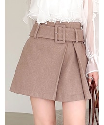 dazzlin | 【久間田琳加コラボ】ビッグベルトコンパクトミニスカート(スカート)
