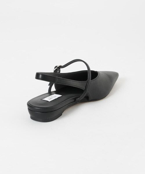 URBAN RESEARCH（アーバンリサーチ）の「『別注』 MILLIWM×URBANR　Vカットスリングバッグパンプス（パンプス・レディース・ブラック/イエローベージュ・36/36.5/37/37.5）」の13枚目の写真