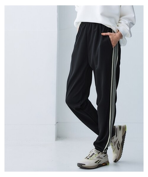 nissen（ニッセン）の「サイドライン多機能ジョガーパンツ（UVカット・吸汗速乾・抗菌防臭・毛玉対策）＜大きいサイズ有＞（スポーツグッズ・メンズ・黒/ネイビー/グレー/モカ・S/M/L/LL/3L/4L/5L/6L）」の14枚目の写真