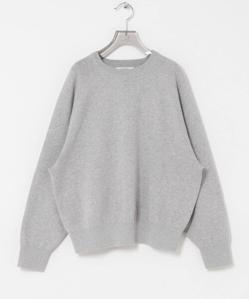 URBAN RESEARCH(アーバンリサーチ)の「コットンカシミヤスウェットニット(ニット/セーター・レディース・OFF WHITE/GRAY/DRK NAVY・Free)」の20枚目の写真