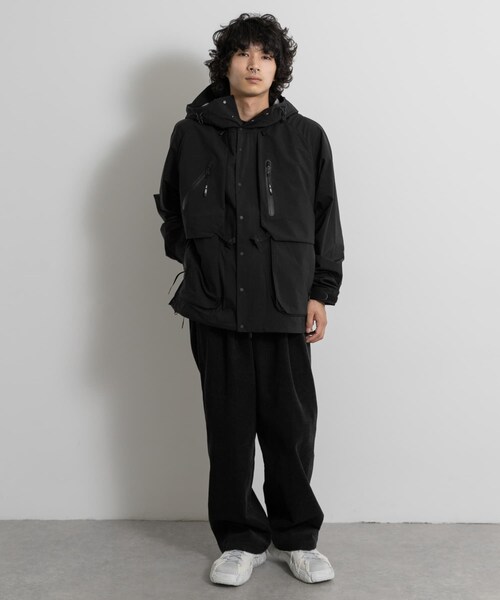 THE GOODLAND MARKET（ザグッドランドマーケット）の「F/CE.　ALL-WEATHER SHELL（マウンテンパーカー・メンズ・Black/Gray・M）」の10枚目の写真