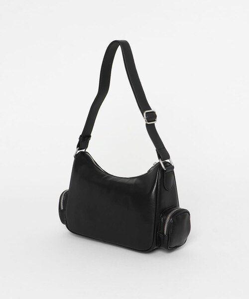 SENSE OF PLACE by URBAN RESEARCH（センスオブプレイスバイアーバンリサーチ）の「3Pポケットバッグ（ショルダーバッグ・レディース・BLACK/IVORY/Y.BEIGE・One）」の16枚目の写真