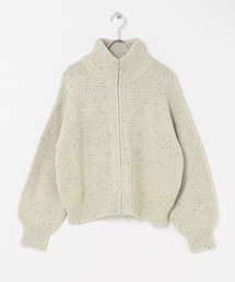 URBAN RESEARCH Sonny Label | ウールネップジップニットブルゾン(ブルゾン)