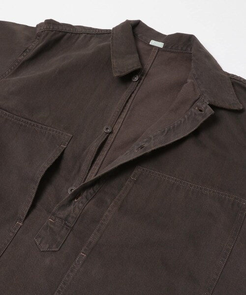 URBAN RESEARCH(アーバンリサーチ)の「A PRESSE Vintage M-35 Denim Pullover Jacket(デニムジャケット・メンズ・BROWN・2/3)」の4枚目の写真