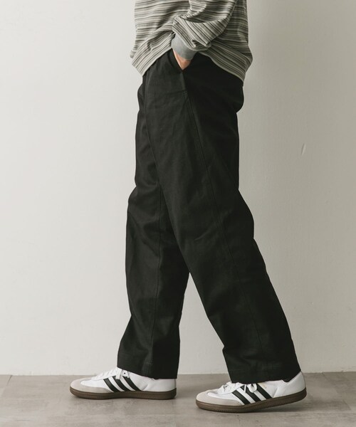 URBAN RESEARCH DOORS(アーバンリサーチドアーズ)の「M-52 チノトラウザー(チノパンツ・メンズ・BEIGE/BLACK・M/L)」の9枚目の写真
