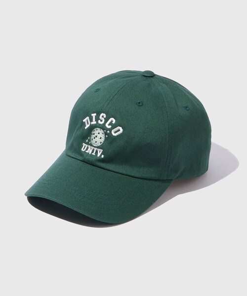 ADAM ET ROPE'(アダムエロペ)の「【ISNESS MUSIC/イズネス ミュージック】DISCO CAP(キャップ・メンズ・ブラック/グリーン・F)」の2枚目の写真