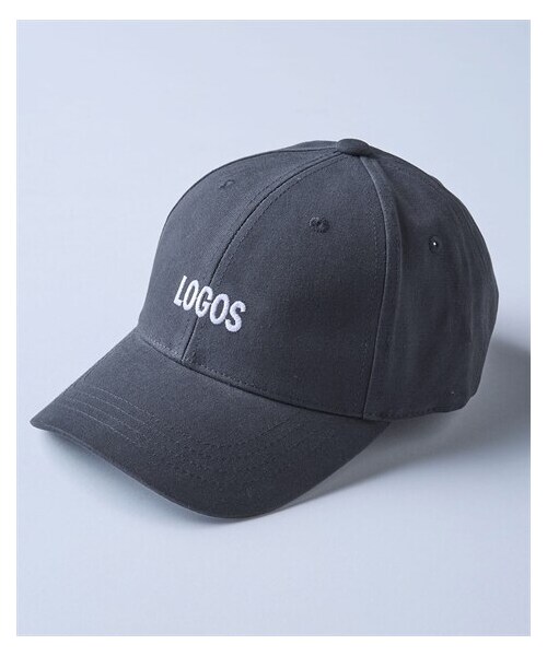 nissen（ニッセン）の「ベーシックロゴ刺しゅうキャップ　LOGOS（ロゴス）（キャップ・メンズ・ブラック/ネイビー/ベージュ・F）」の3枚目の写真