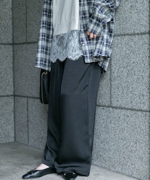 ITEMS URBANRESEARCH | ヴィンテージサテンパンツ(その他パンツ)