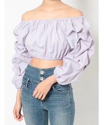 GYDA | タックスリーブ 2WAYブラウス(シャツ/ブラウス)