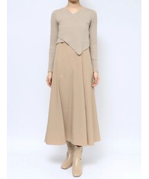 LAGUNAMOON | ニットドッキングワンピース(ワンピース)