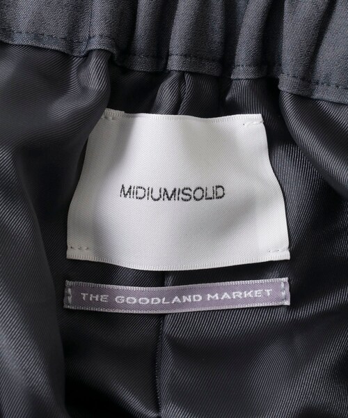 THE GOODLAND MARKET（ザグッドランドマーケット）の「『別注』MIDIUMISOLID×TGM　Center press pants（その他パンツ・レディース・C.Gray/Blue/l.Beige・one）」の20枚目の写真
