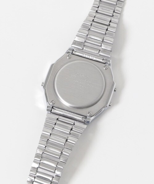 URBAN RESEARCH DOORS（アーバンリサーチドアーズ）の「CASIO　A164WA-1QJH（アナログ腕時計・メンズ・SILVER/BLU・One）」の5枚目の写真